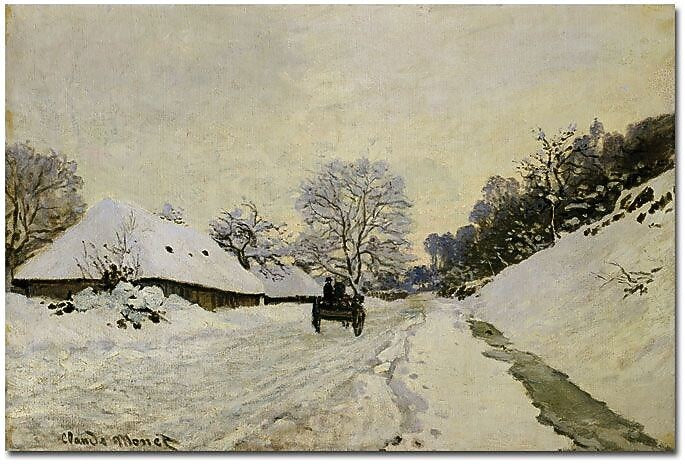 Trademark Global Claude Monet "The C1865" Canvas Art, 16" x 24"