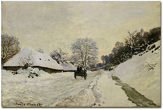 Trademark Global Claude Monet "The C1865" Canvas Art, 30" x 47"