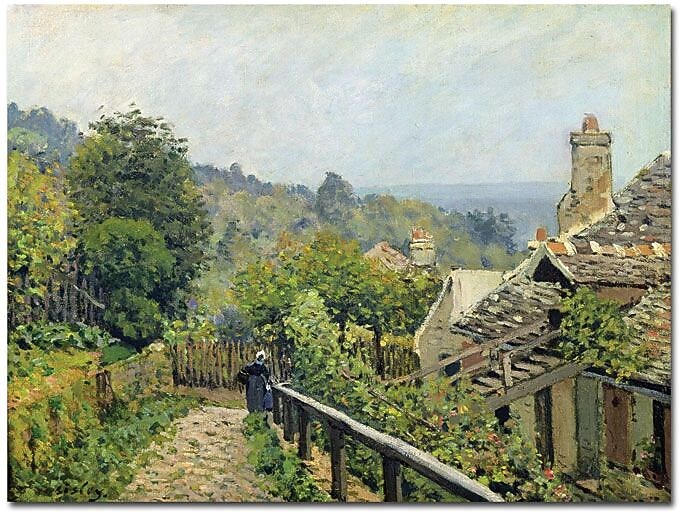 Trademark Global Alfred Sisley "Louveciennes, 1873" Canvas Art, 24" x 32"
