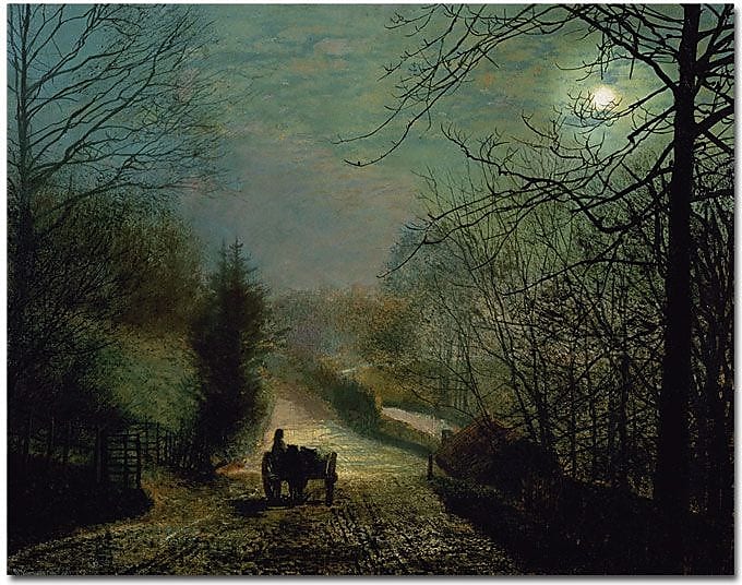 Trademark Global John Atkinson Grimshaw "Gorge Valley" Canvas Art, 26" x 32"