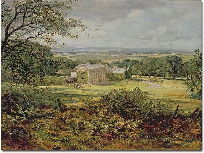 Trademark Global Heywood Hardy "English Landscape" Canvas Art, 26" x 32"