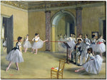 Trademark Global Edgar Degas "The Dance Foyer, 1872" Canvas Art, 35" x 47"