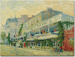 Trademark Global Vincent Van Gogh "Restaurant de la Sirene 1887" Canvas Art, 26" x 32"