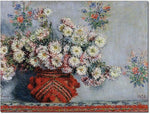 Trademark Global Claude Monet "Chrusanthemums, 1878" Canvas Art, 14" x 19"