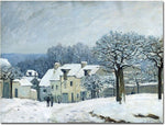 Trademark Global Alfred Sisley "Place du Chenil, Snow, 1876" Canvas Art, 26" x 32"