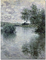Trademark Global Claude Monet "Seine at Vetheuil, 1879" Canvas Art, 32" x 24"