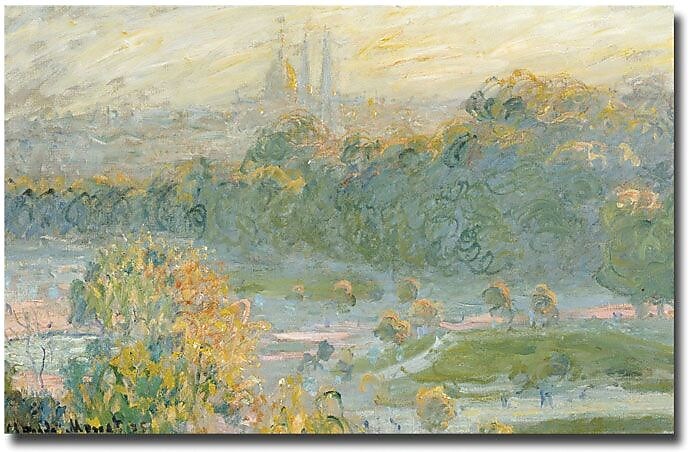 Trademark Global Claude Monet "The Tuileries" Canvas Art, 18" x 24"