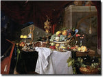 Trademark Global Jan Davidz de Heem "Still Life, 1640" Canvas Art, 35" x 47"