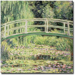 Trademark Global Claude Monet "White Nenuphars, 1899" Canvas Art, 18" x 18"