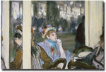 Trademark Global Edgar Degas "Women on a Cafe Terrace, 1877" Canvas Art, 16" x 24"