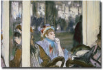 Trademark Global Edgar Degas "Women on a Cafe Terrace, 1877" Canvas Art, 30" x 47"
