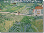Trademark Global Vincent Van Gogh "Avuvers after the Rain, 1890" Canvas Art, 18" x 24"