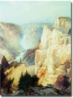 Trademark Global Thomas Moran "Grand Canyon of Yellowstone" Canvas Art, 35" x 47"