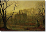 Trademark Global John Atkinson Grimshaw "In the Gloaming, 1878" Canvas Art, 16" x 24"