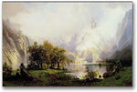 Trademark Global Albert Biersdant "Rocky Mountain Landscape, 1870" Canvas Art, 16" x 24"