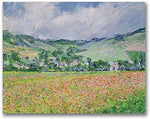 Trademark Global Claude Monet "The Poppy Field near Giverny" Canvas Art, 26" x 32"