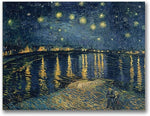 Trademark Global Vincent van Gogh "The Starry Night" Canvas Art, 18" x 24"