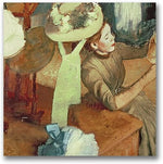 Trademark Global Edgar Degas "The Millinery Shop" Canvas Art, 24" x 24"