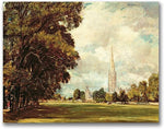 Trademark Global John Constable "Salisbury Cathedral" Canvas Art, 18" x 24"