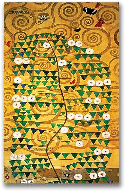 Trademark Global Gustav Klimt "Tree of Life" Canvas Art, 47" x 30"