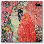 Trademark Global Gustav Klimt "Woman Friends" Canvas Art, 24" x 24"