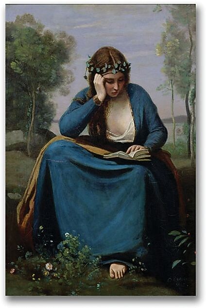 Trademark Global Jean Baptiste Corot "General Veiw of the Town" Canvas Art, 16" x 24"