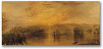 Trademark Global Joseph Turner "The Lake Petworth Sunset" Canvas Art, 24" x 47"