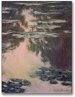 Trademark Global Claude Monet "Waterlilies with Weeping Willows" Canvas Art, 32" x 24"