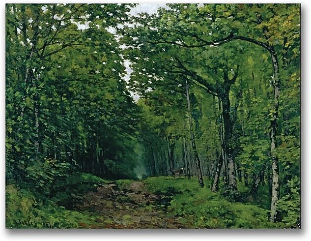 Trademark Global Alfred Sisley "The Avenue of Chestnut Trees" Canvas Art, 24" x 32"