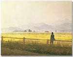 Trademark Global Caspar David Friedrich "View of Schmiedeberge" Canvas Art, 35" x 47"