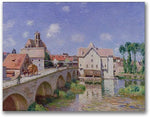 Trademark Global Alfred Sisley "The Bridge at Moret, 1893" Canvas Art, 18" x 24"