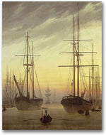 Trademark Global John Atkinson Grimshaw "View of a Harbour" Canvas Art, 24" x 18"