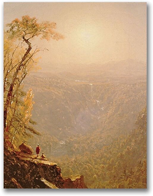Trademark Global Sanford Gifford "Kauterskill Clove in the Catskills" Canvas Art, 24" x 18"