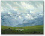 Trademark Global Caspar David Friedrich "Drifting Clouds" Canvas Art, 18" x 24"