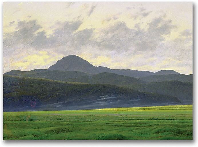 Trademark Global Caspar David Friedrich "Mountains Landscape" Canvas Art, 18" x 24"