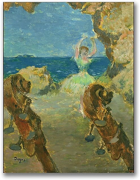 Trademark Global Edgar Degas "The Ballet Dancer, 1891" Canvas Art, 24" x 18"