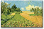 Trademark Global Alfred Sisley "The Cornfield" Canvas Art, 18" x 24"