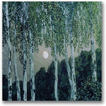 Trademark Global Aleksandr Golovin "Birch Trees" Canvas Art, 24" x 24"