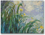 Trademark Global Claude Monet "The Yellow Iris" Canvas Art, 18" x 24"