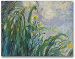 Trademark Global Claude Monet "The Yellow Iris" Canvas Art, 35" x 47"