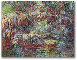 Trademark Global Claude Monet "The Japanese Bridge Giverny" Canvas Art, 18" x 24"