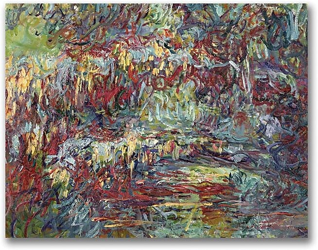 Trademark Global Claude Monet "The Japanese Bridge Giverny" Canvas Art, 18" x 24"