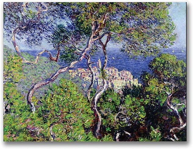 Trademark Global Claude Monet "Bordighera, 1884" Canvas Art, 18" x 24"
