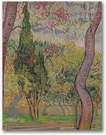 Trademark Global Vincent Van Gogh "The Park at Saint-Paul" Canvas Art, 47" x 35"