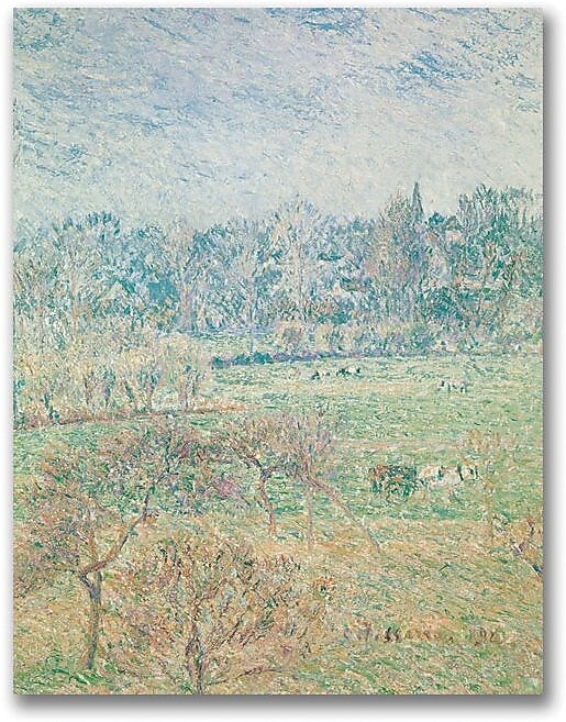 Trademark Global Camille Pissaro "Autumn Morning" Canvas Art, 47" x 35"