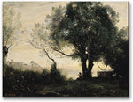 Trademark Global Jean Baptiste Corot "Souvenir of Castel Gandolfo" Canvas Art, 18" x 24"