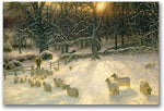 Trademark Global Joseph Farquharson "The Shortening Winter's Day" Canvas Art, 16" x 24"