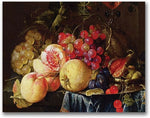 Trademark Global Cornelis De Heem "Still Life II" Canvas Art, 18" x 24"