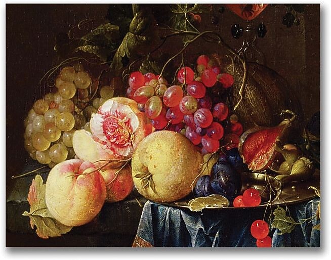 Trademark Global Cornelis De Heem "Still Life II" Canvas Art, 18" x 24"