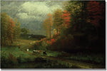 Trademark Global Albert Biersdant "Rainy Day in Autumn" Canvas Art, 30" x 47"